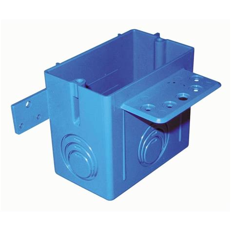 can i use blue plastic electrical boxes on exterior walls|plastic electrical box installation.